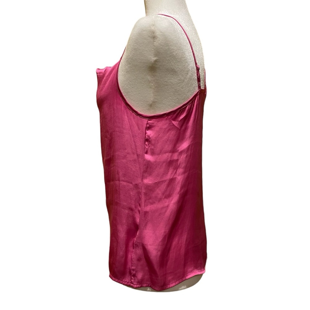 ❄️ 5/$25 Sincerely Jules Satin Pink Top Small - Picture 6 of 8